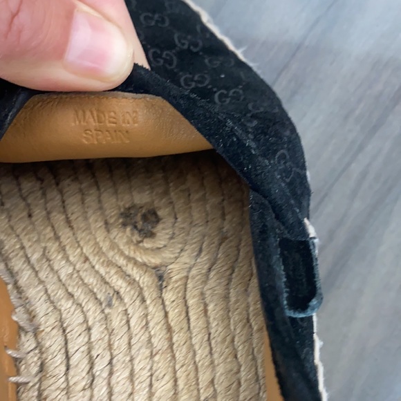 Gucci GG logo Suede espadrille - Picture 5 of 9